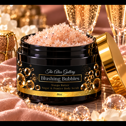 Blushing Bubbles Pumice and Sugar Scrub