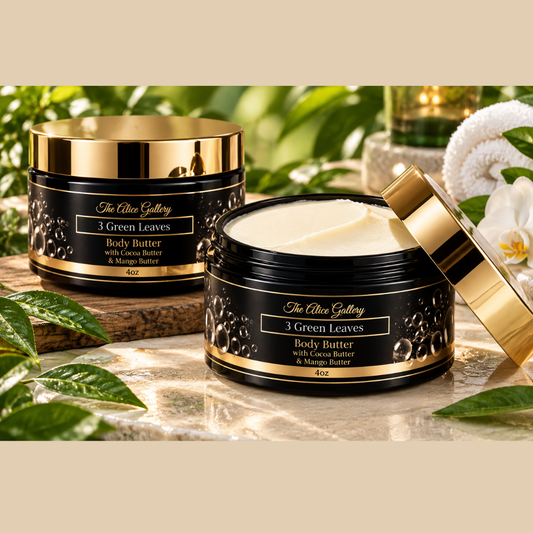 3 Green Leaves Body Butter