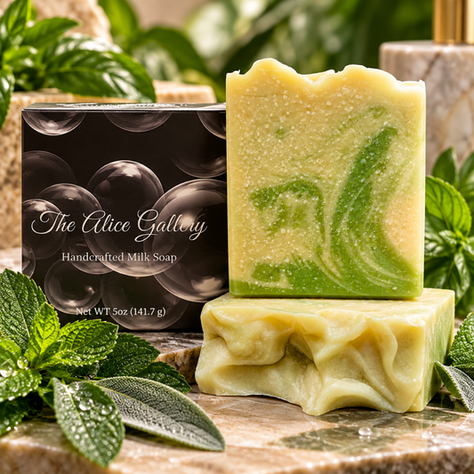 3 Green Leaves Handmade Goat Milk Soap